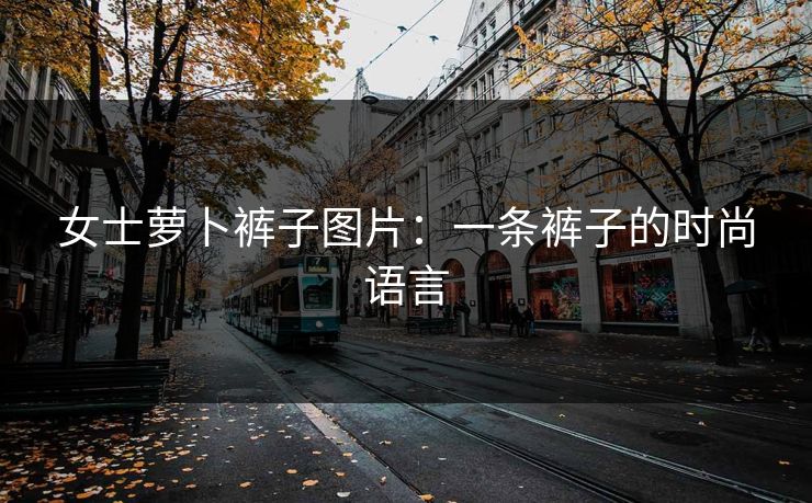 女士萝卜裤子图片：一条裤子的时尚语言